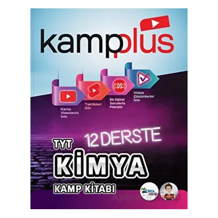 TYT Kimya Kampplus 12 Derste Kamp Kitabı Tonguç Akademi