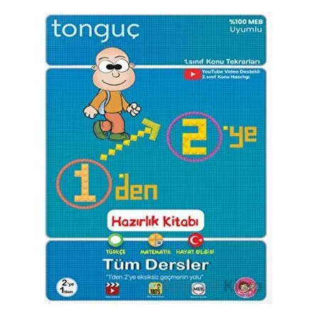 1den 2ye Hazırlık Kitabı Tonguç Akademi