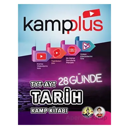 Kampplus 28 Günde TYT-AYT Tarih Kampı Tonguç Akademi
