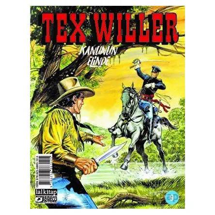 Tex Willer Sayı 9 - Kanunun Elinde - Mauro Boselli - Lal Kitap