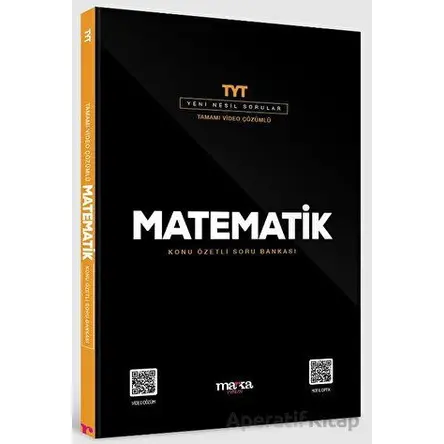 2024 TYT Matematik Konu Özetli Yeni Nesil Soru Bankası Tamamı Video Çözümlü Marka Yayınları