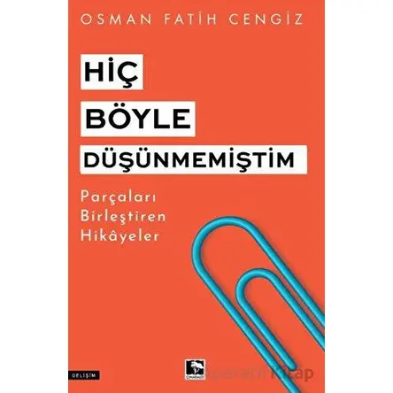 Hiç Böyle Düşünmemiştim - Osman Fatih Cengiz - Çınaraltı Yayınları