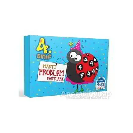 Martı Problem Kartları 4. Sınıf - Refik Çapar - Martı Çocuk Yayınları