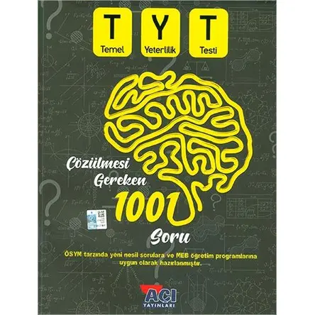 Açı TYT Öncesi Çözülmesi Gereken 1001 Soru