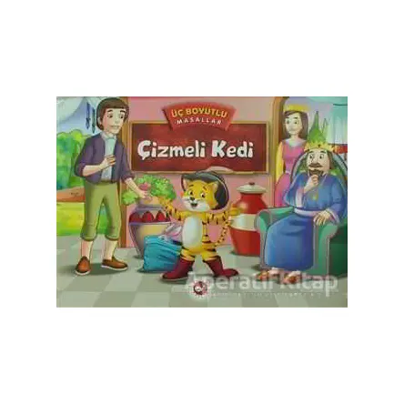 Çizmeli Kedi - Üç Boyutlu Masallar - Kolektif - Beyaz Balina Yayınları