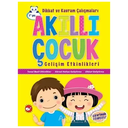 Akıllı Çocuk Gelişim Etkinlikleri - Kolektif - Beyaz Balina Yayınları