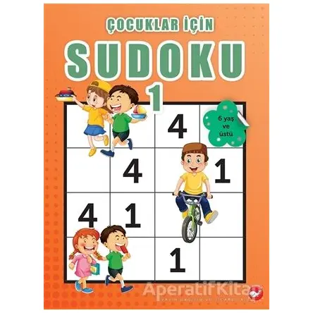 Çocuklar İçin Sudoku 1 - Ramazan Oktay - Beyaz Balina Yayınları