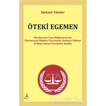 Öteki Egemen - Berkant Yekeler - Alter Yayıncılık