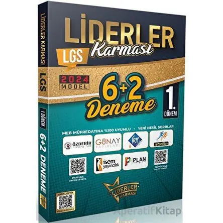 Liderler Karması LGS 1.Dönem 6+2 Deneme Seti