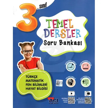 3. Sınıf Temel Dersler Soru Bankası Açı Yayınları