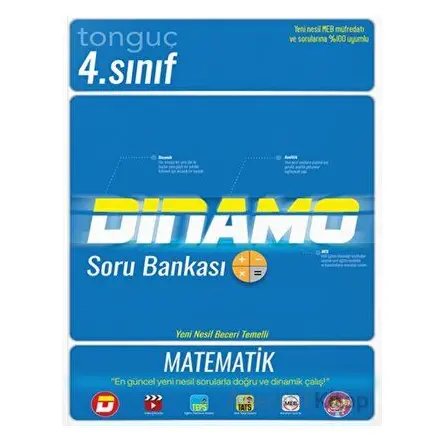 Tonguç 4. Sınıf Matematik Dinamo Soru Bankası
