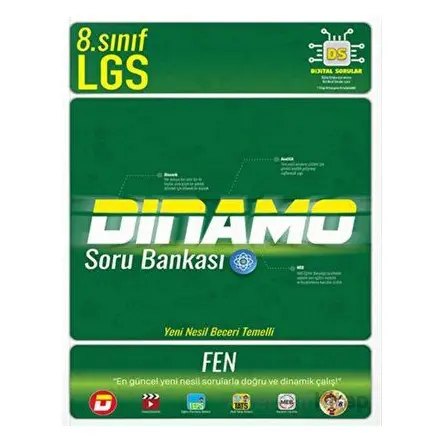 Tonguç 8. Sınıf Dinamo Fen Bilimleri Soru Bankası