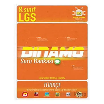 Tonguç 8. Sınıf Türkçe Dinamo Soru Bankası
