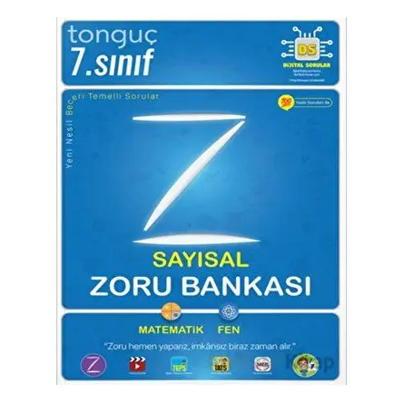 7. Sınıf Sayısal Zoru Bankası Tonguç Akademi