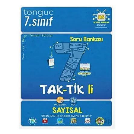Tonguç 7. Sınıf Taktikli Sayısal Soru Bankası