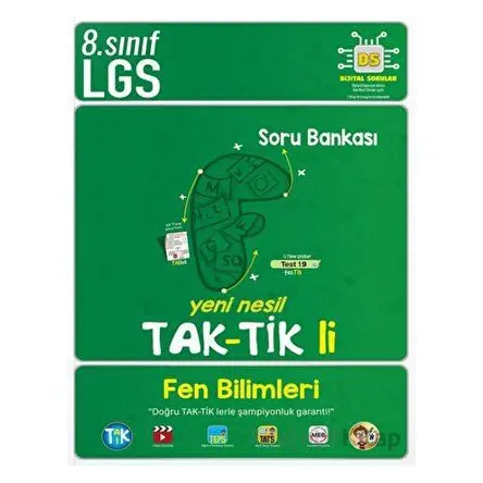 Tonguç 8. Sınıf Fen Bilimleri Taktikli Soru Bankası