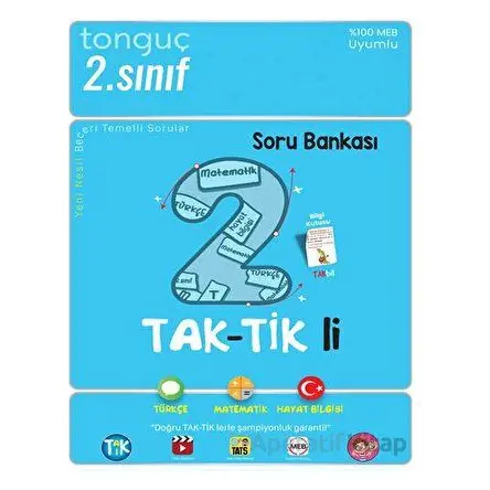 2. Sınıf Taktikli Tüm Dersler Soru Bankası Tonguç Akademi