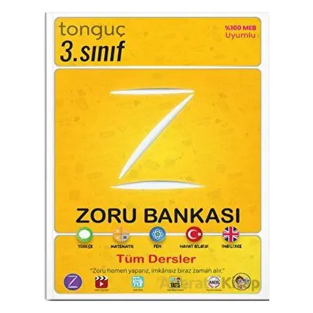 3. Sınıf Tüm Dersler Zoru Bankası Tonguç Akademi
