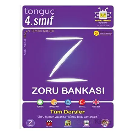4. Sınıf Tüm Dersler Zoru Bankası Tonguç Akademi