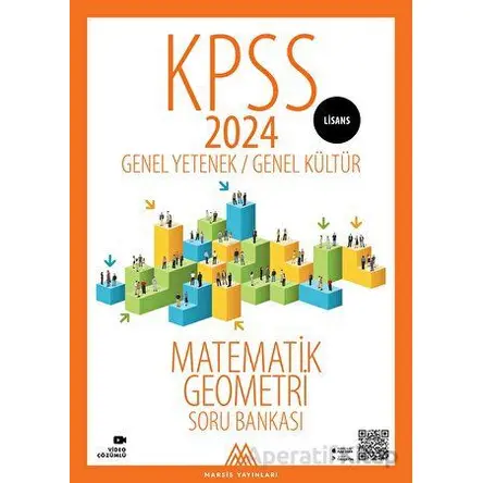 Marsis Yayınları KPSS GKGY Matematik Geometri Soru Bankası Lisans