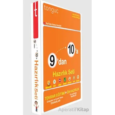 9’dan 10’a Hazırlık Seti Tonguç Akademi