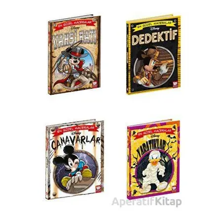 Disney Fantastik Maceralar Serisi 4 Kitap - Kolektif - Beta Kids