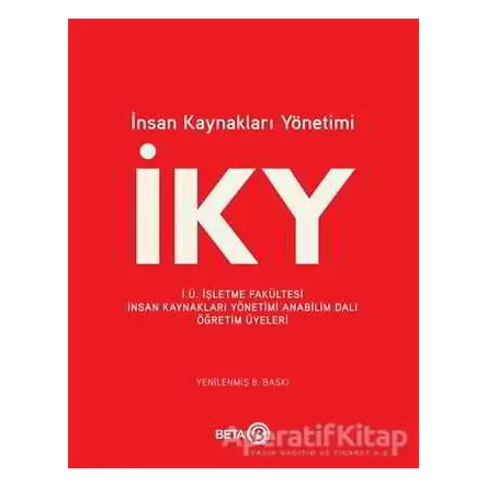 İnsan Kaynakları Yönetimi - Oya Özçelik - Beta Yayınevi