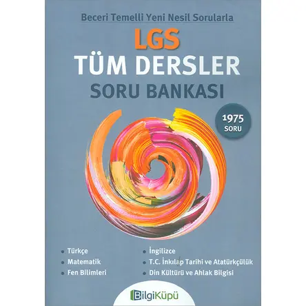 8.Sınıf LGS Tüm Dersler Soru Bankası Bilgi Küpü