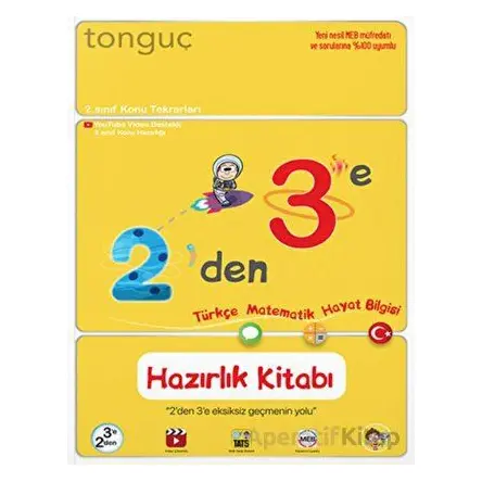 2’den 3’e Hazırlık Kitabı Tonguç Akademi