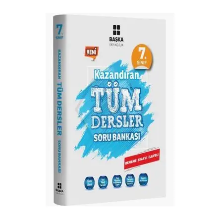 7.Sınıf Tüm Dersler Soru Bankası Deneme İlaveli Başka Yayınları