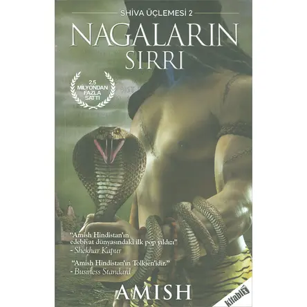 Nagaların Sırrı Shiva Üçlemesi 2 - Amish Tripathi - Kitabix Yayınları