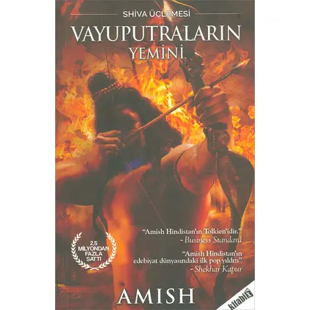 Shiva Üçlemesi Vayuputraların Yemini Amish Triphati Kitabix Yayınları