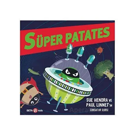 Süper Patates - Zalim Yeşil Zaman Makinesi - Paul Linnet - Beta Kids