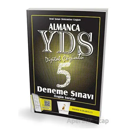 YDS Almanca Dijital Çözümlü 5 Deneme Sınavı - Erdem Karabulut - Pelikan Tıp Teknik Yayıncılık