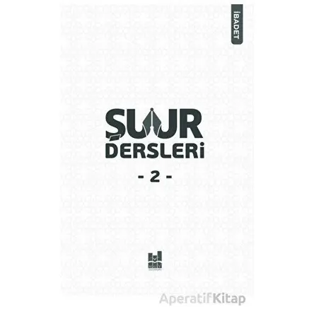 Şuur Dersleri-2 - Kolektif - Mgv Yayınları