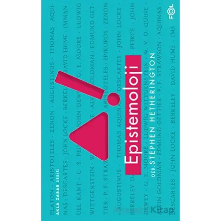 Epistemoloji - Stephen Hetherington - Fol Kitap