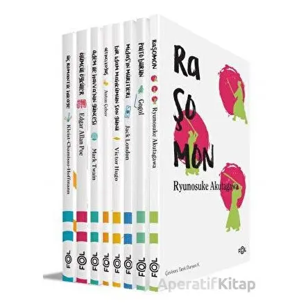 Bir Dünya Öykü Seti (8 Kitap Takım) - Nikolay Vasilyeviç Gogol - Fol Kitap