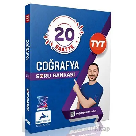 Coğrafyanın Kodları Paraf Z Takımı TYT Coğrafya Soru Bankası PRF Paraf Yayınları