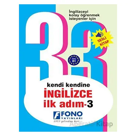İngilizce İlk Adım 3 - Kolektif - Fono Yayınları