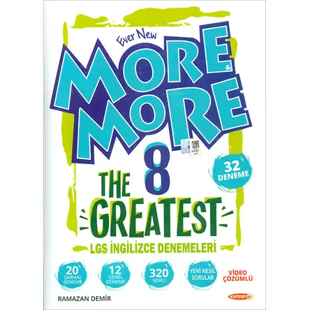 More More 8 The Greatest 1.Dönem LGS İngilizce Genel Denemeler Kurmay Yayınları
