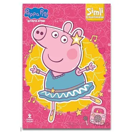 Peppa Pig Simli Çıkartmalı Boyama - Kolektif - Doğan Çocuk