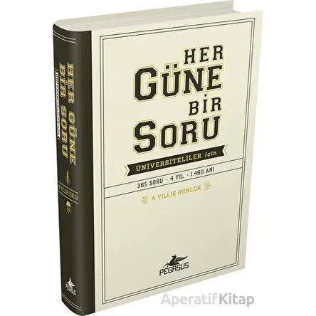 Her Güne Bir Soru: Üniversiteliler İçin - Potter Style - Pegasus Yayınları