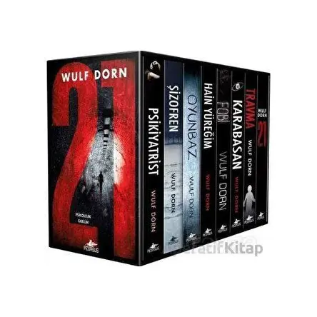 Wulf Dorn Psikolojik Gerilim Kutulu Özel Set (8 Kitap) - Wulf Dorn - Pegasus Yayınları