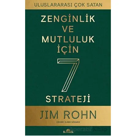 Zenginlik ve Mutluluk için 7 Strateji - Jim Rohn - Kronik Kitap