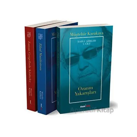 Toplu Şiirler 1-2-3 - Müştehir Karakaya - Ahenk Kitap