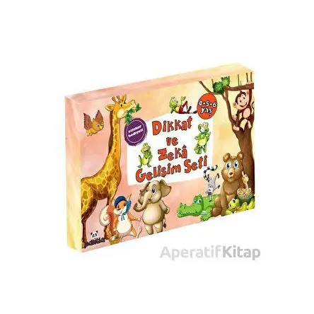 4+5+6 Yaş Dikkat ve Zeka Gelişim Seti - Afife Çoruk - Beyaz Panda Yayınları