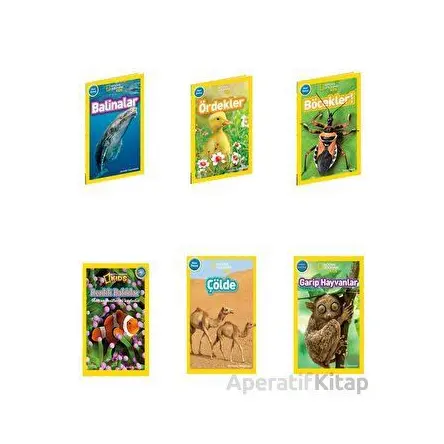 National Geographic Kids Okul Öncesi Serisi 6 Kitap - Susan B. Neuman - Beta Kids