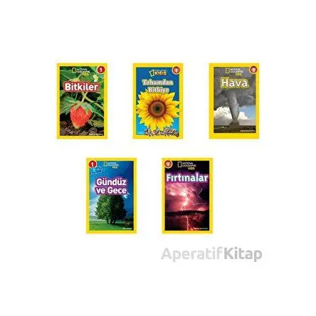 National Geographic Kids Okuma Seti 5 Kitap - Susan B. Neuman - Beta Kids