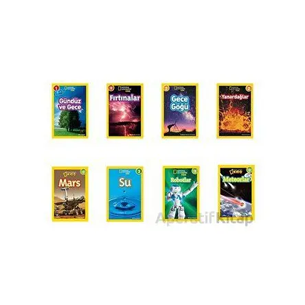 National Geographic Kids Bilim Seti 8 Kitap - Susan B. Neuman - Beta Kids
