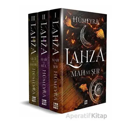 Lahza Serisi 3 Kitap Takım - Hümeyra - Dokuz Yayınları